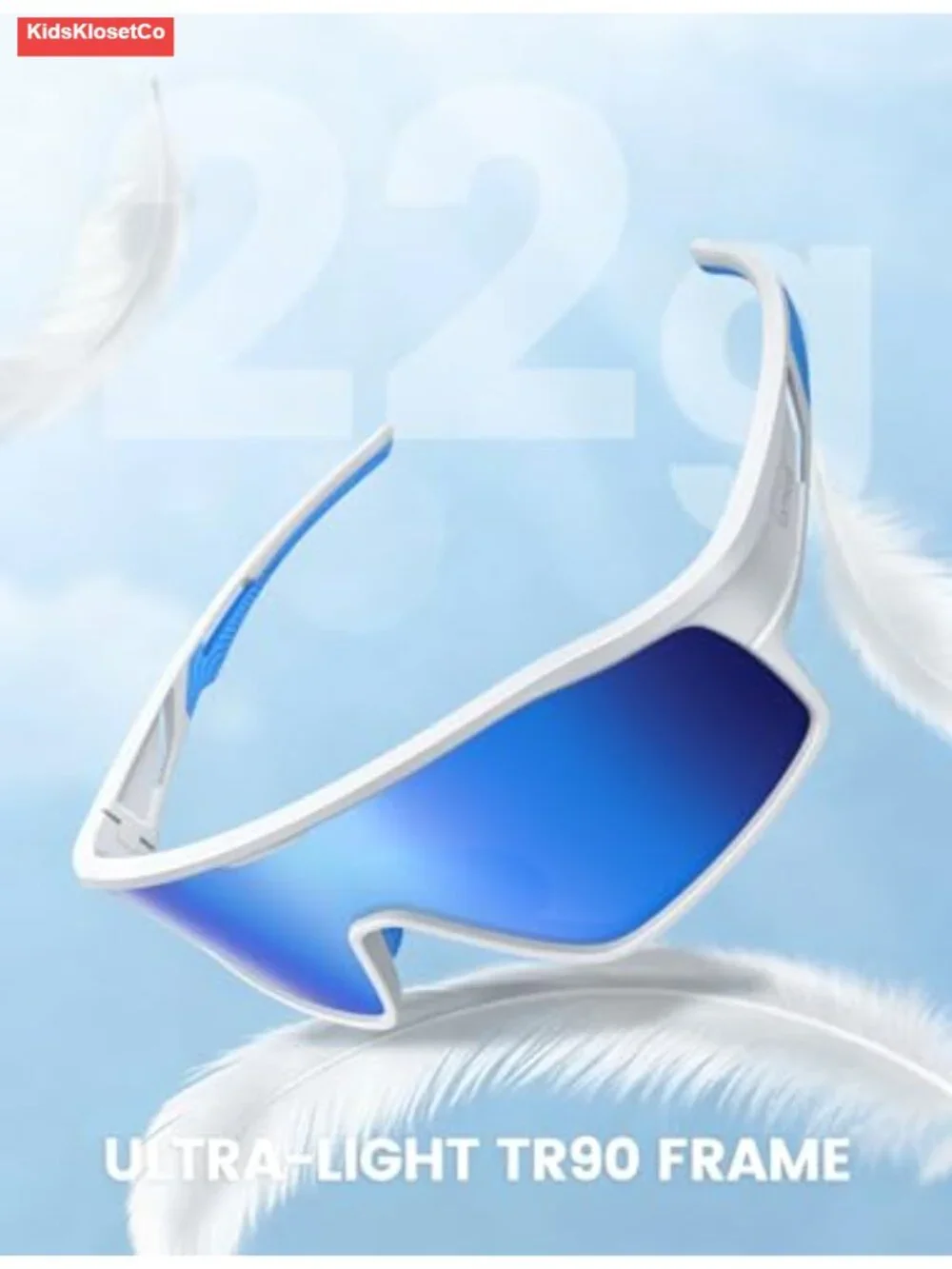 Polarized Kids Baseball Sunglasses UV400 Protection Sports Cycling for Boys